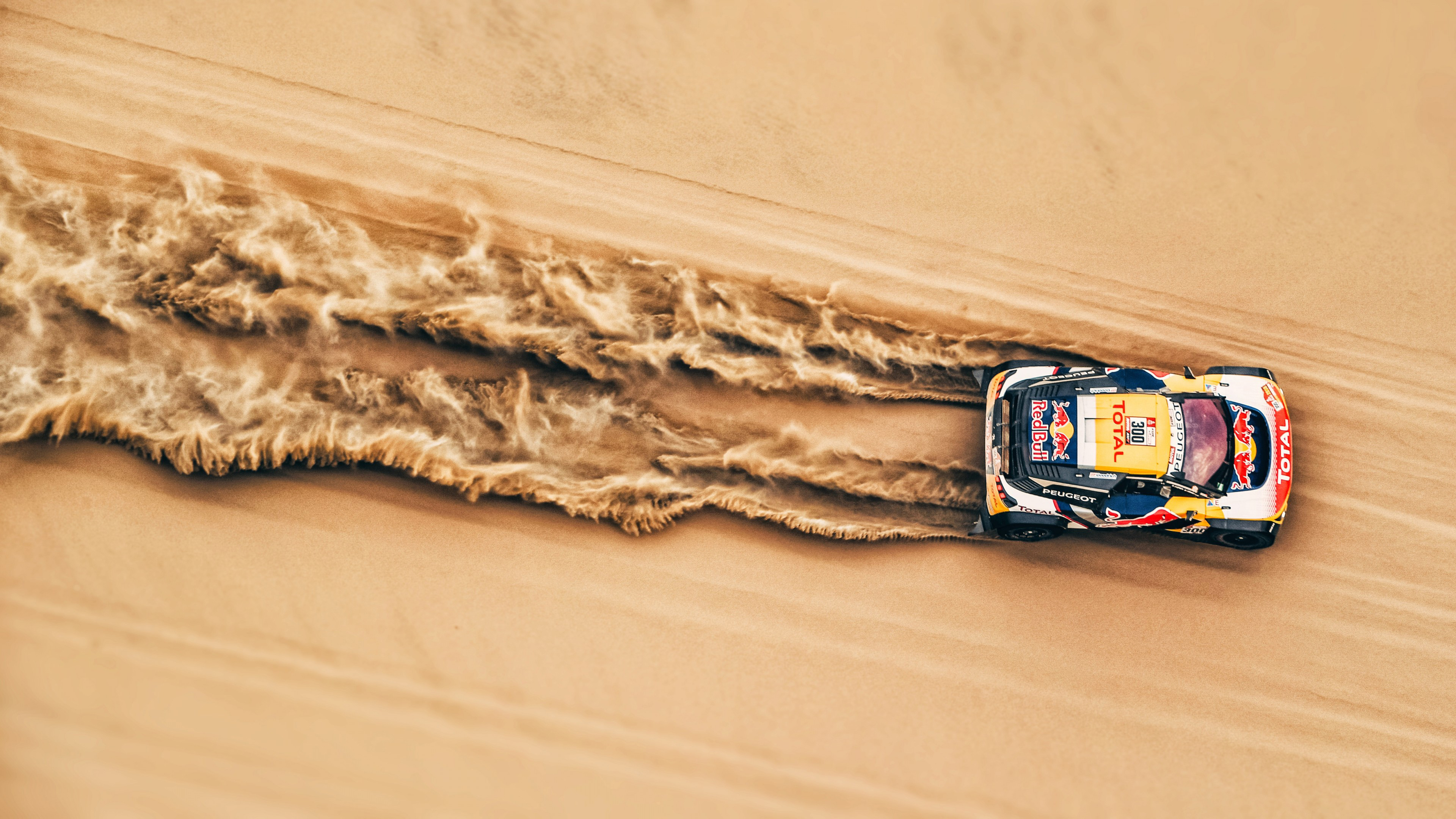 Auto rally nel deserto, 3840x2160 Ultra HD, 4K TV