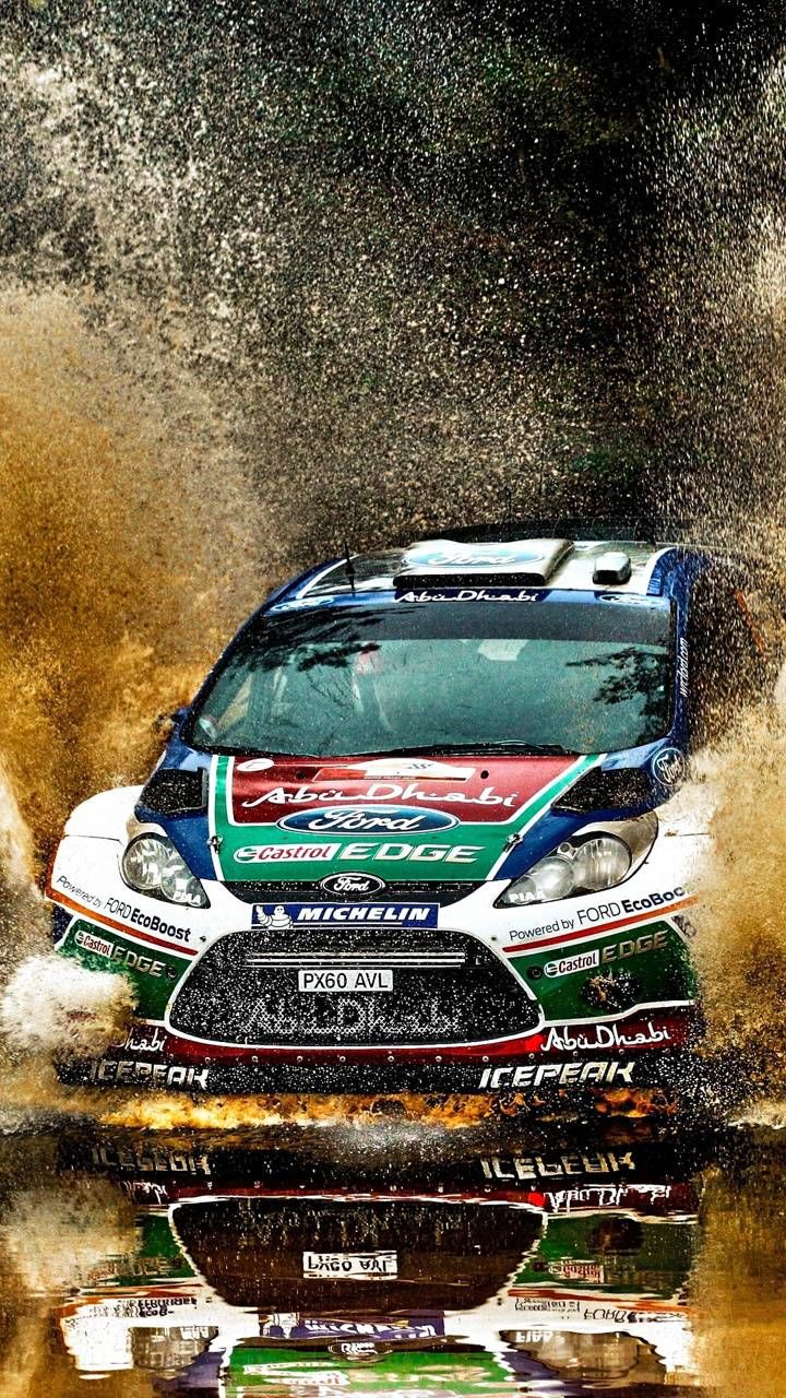 Auto rally Ford Fiesta, 720x1280 Full HD Verticale, iPhone