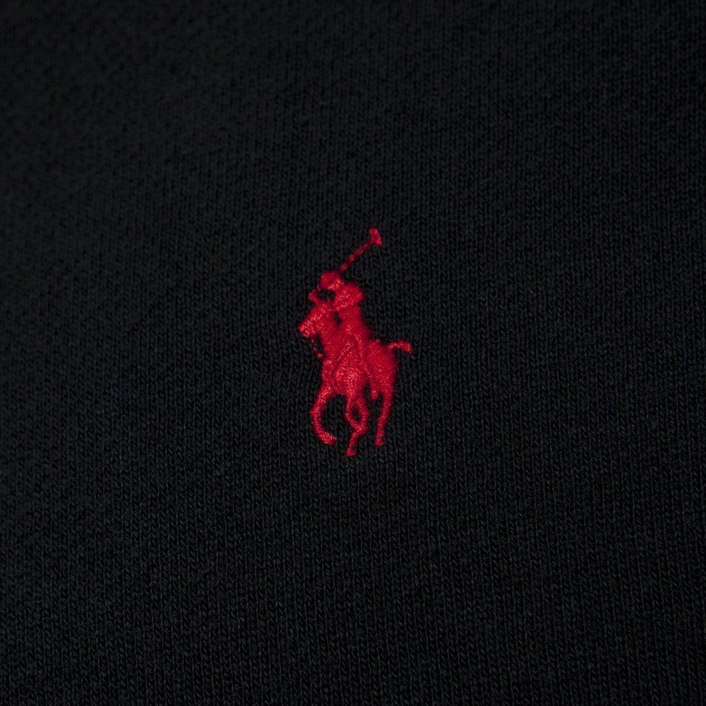 Cavaliere Polo rosso su nero, 1000x1000 HD, PC