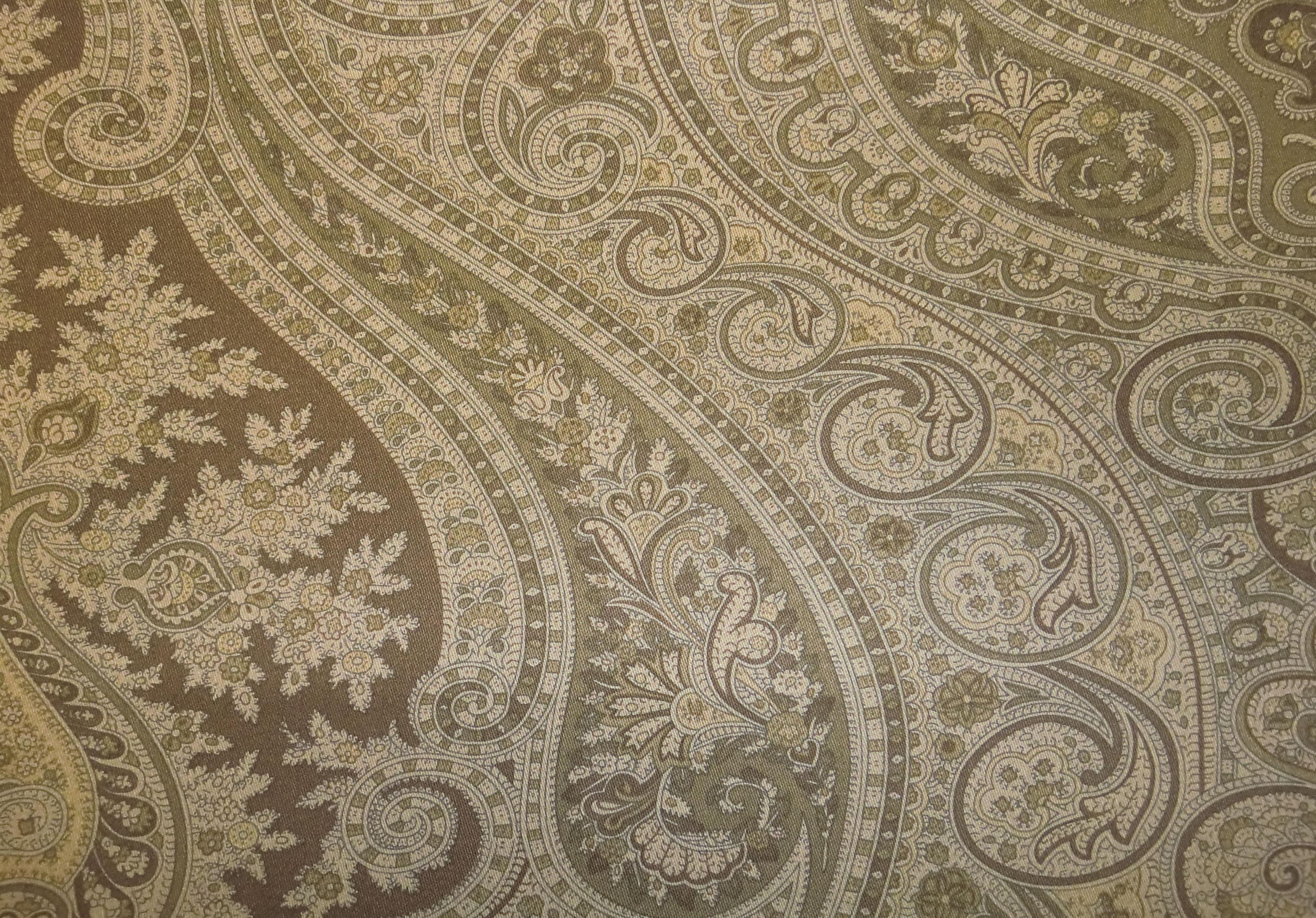 Paisley marrone tono su tono, 3648x2544 2K, Monitor Gaming
