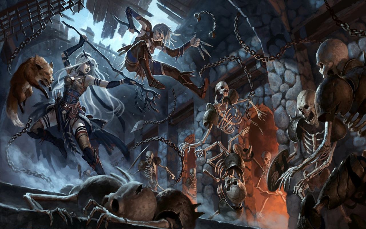 Drow Ranger incappucciata con arco, 1920x1080 Full HD, Desktop