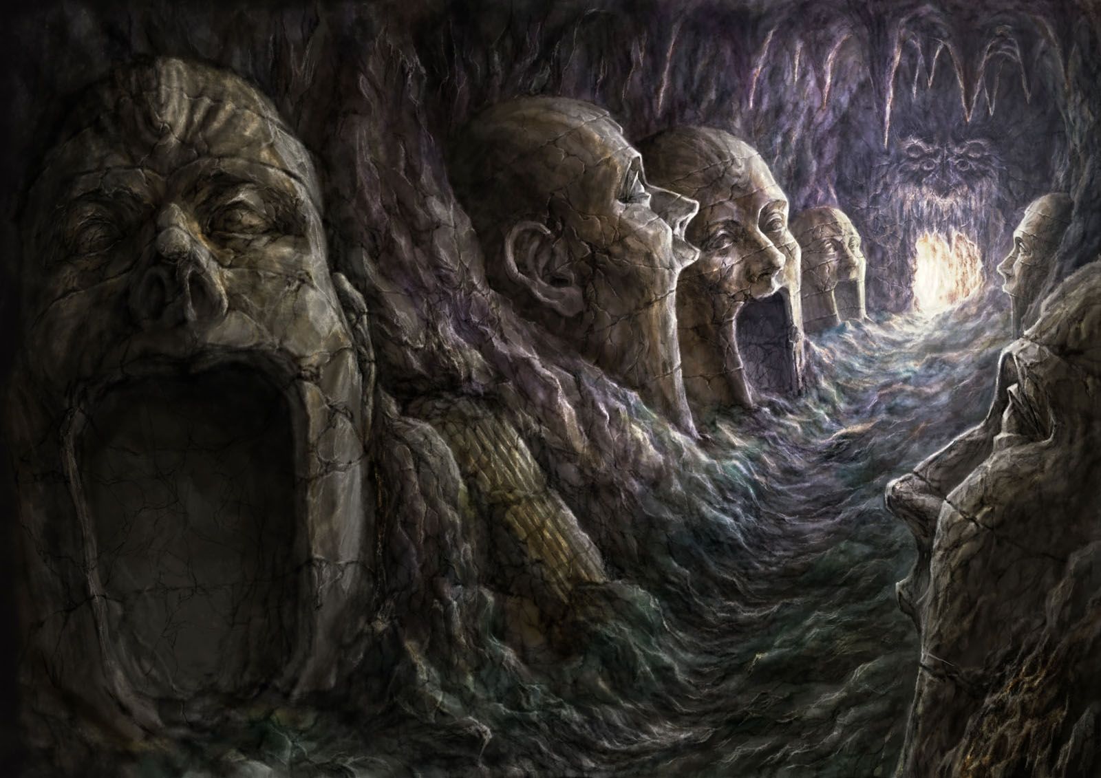 Guerriero orco fantasy trono, 1920x977 Full HD 1080p, PC