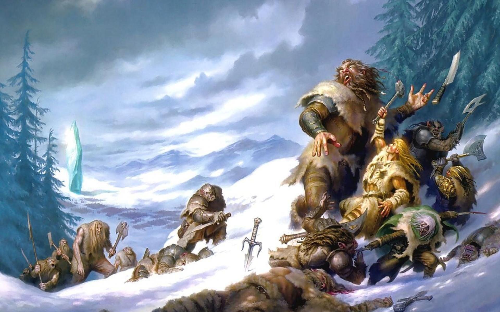 Ranger combatte yeti nella neve, 1920x1200 Full HD+, Desktop