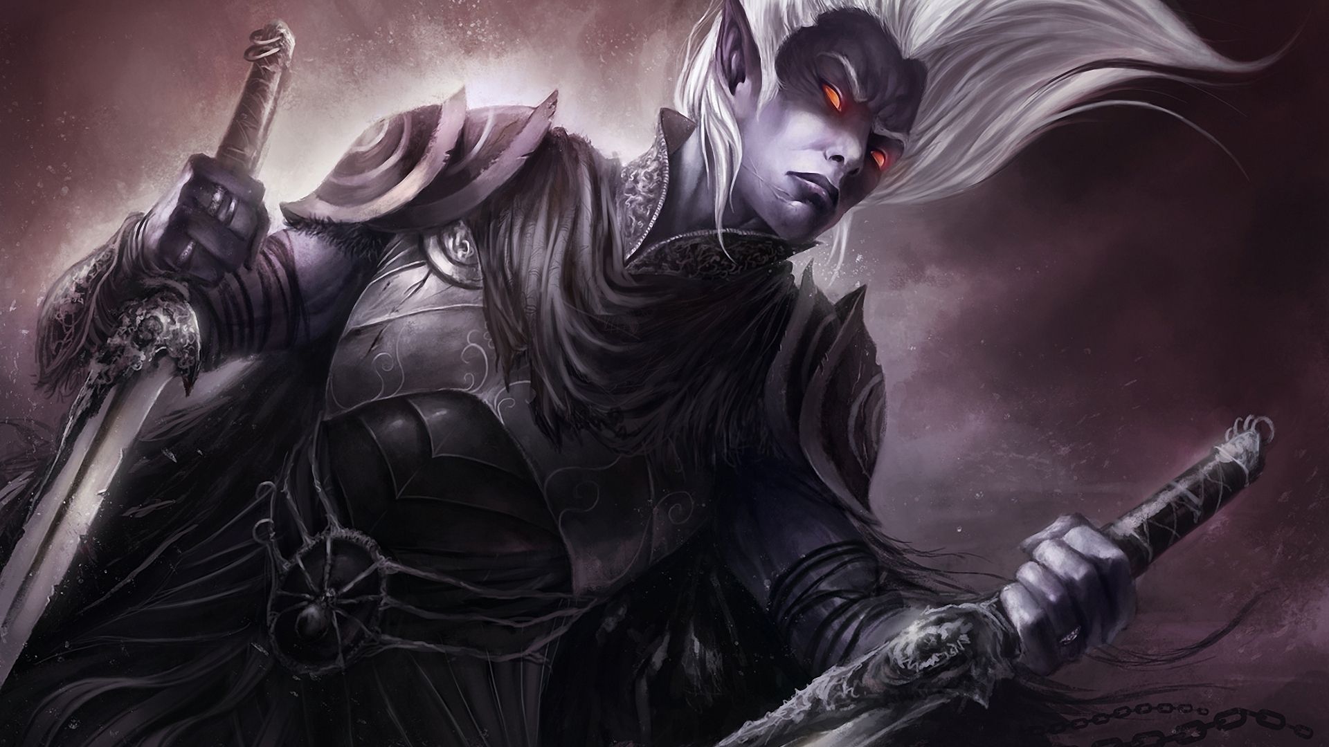 Demone alato con creature oscure, 1920x1080 Full HD, PC