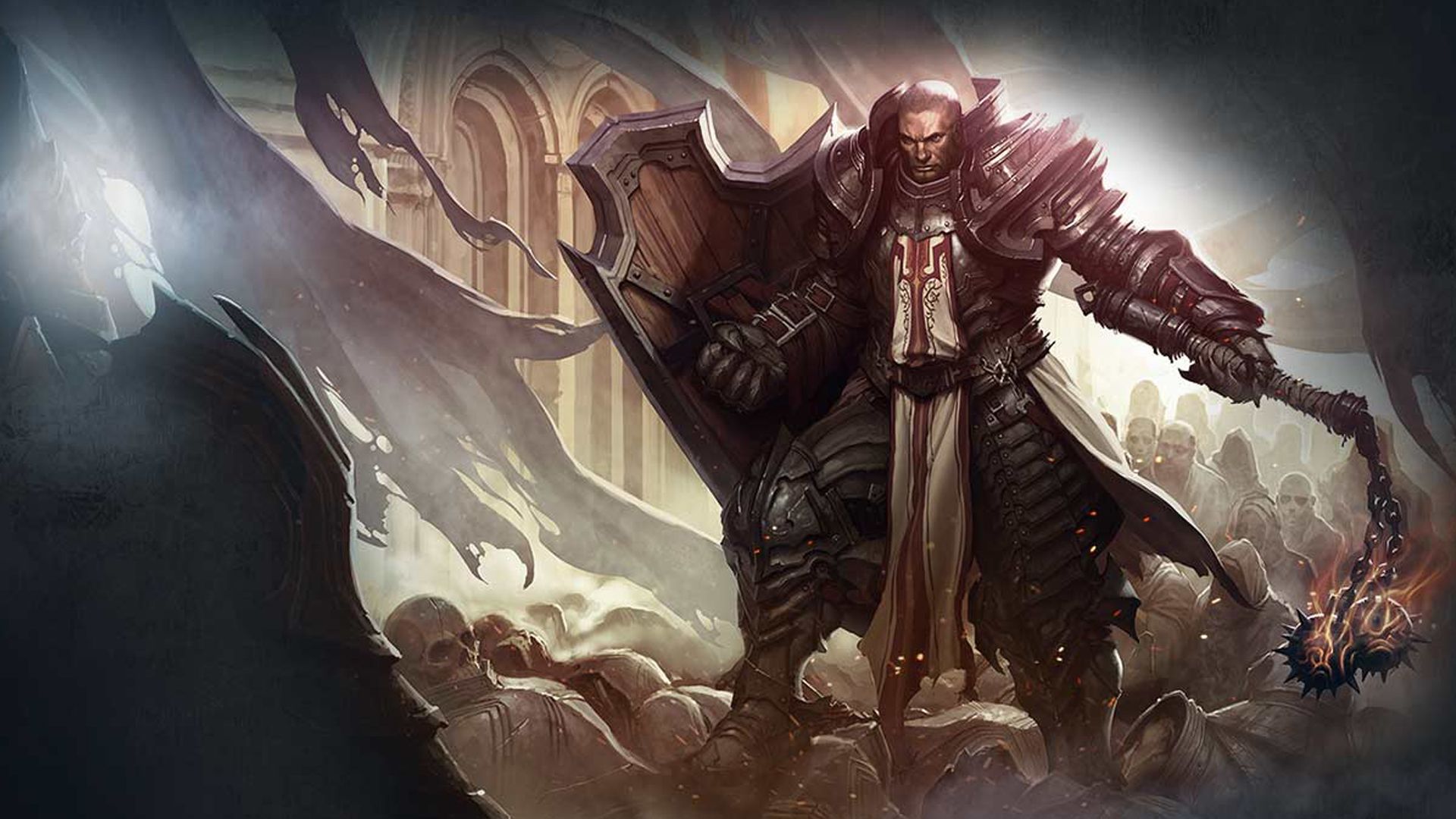 Cavaliere paladino armatura nera, 1920x1080 Full HD, PC