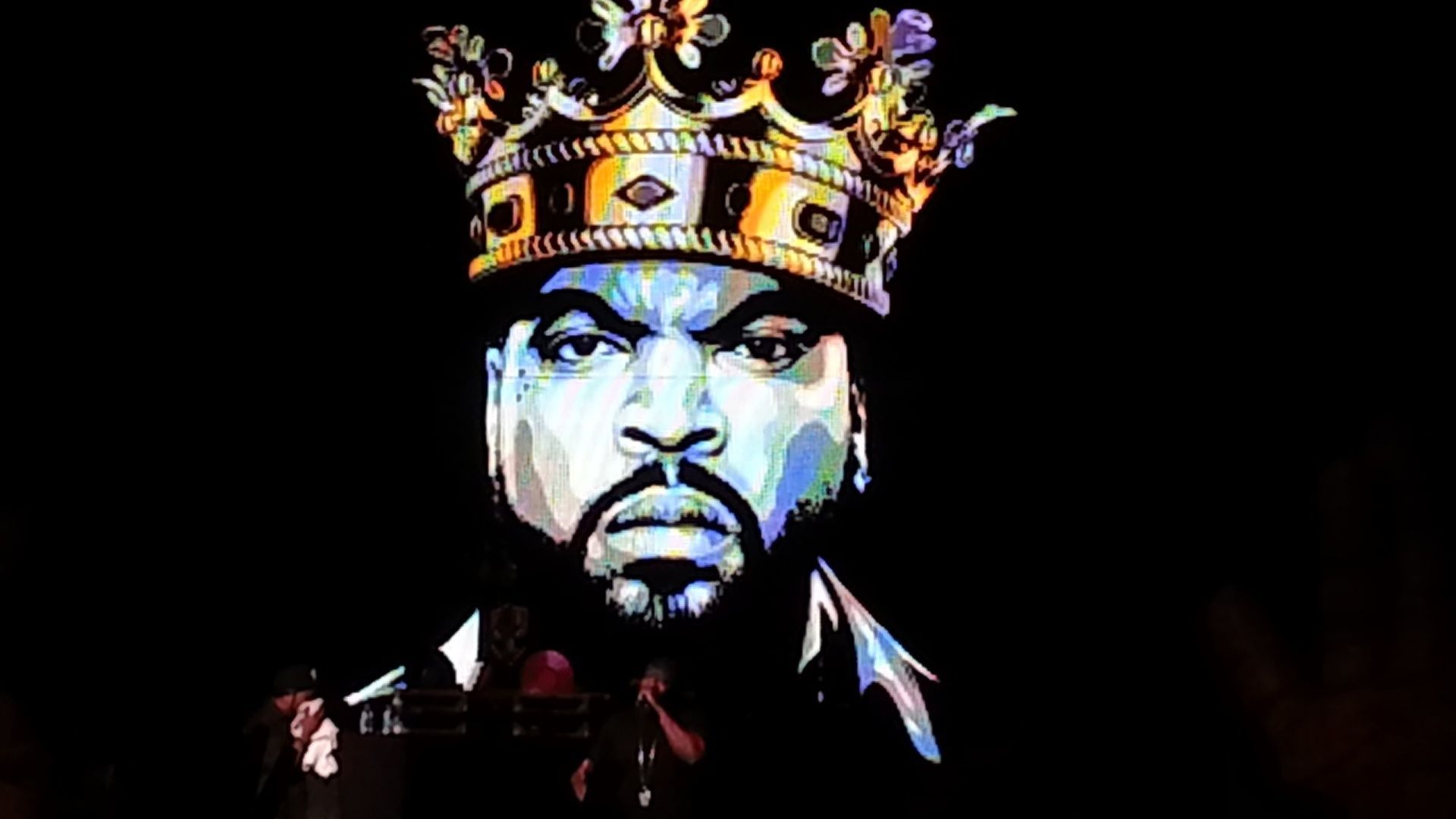 Rapper con corona, sfondo nero, 1920x1080 Full HD, PC Desktop