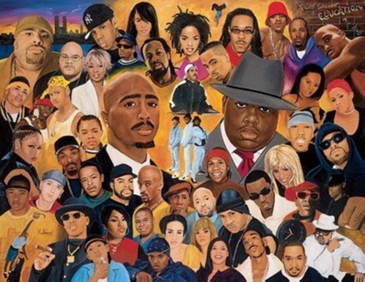 Collage rapper anni 90, 1400x1082 HD, Desktop