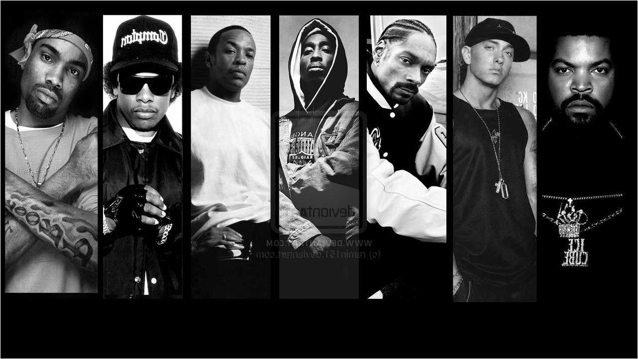 Rapper famosi bianco e nero, 1282x722 720p, PC