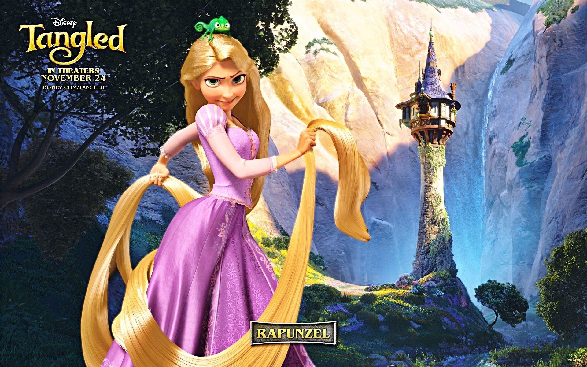 Rapunzel Disney Tangled torre, classici d'animazione, 1920x1200 Full HD+ WUXGA, Desktop