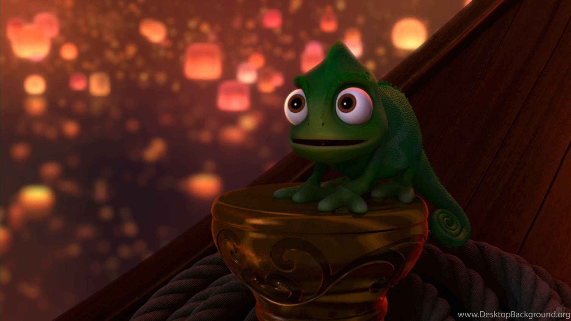 Pascal camaleonte Rapunzel Disney, 1920x1080 Full HD 1080p, PC