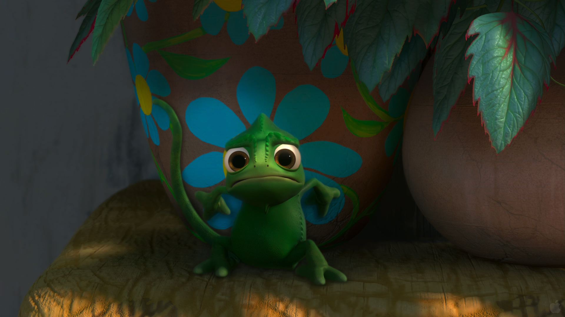 Pascal camaleonte Rapunzel Disney, 1920x1080 Full HD 1080p, PC