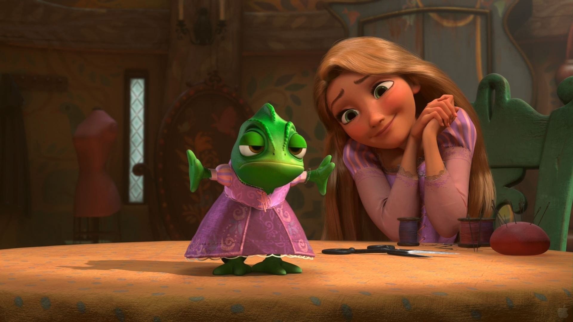 Lanterne fluttuanti Rapunzel, 1503x934 HD, PC Desktop