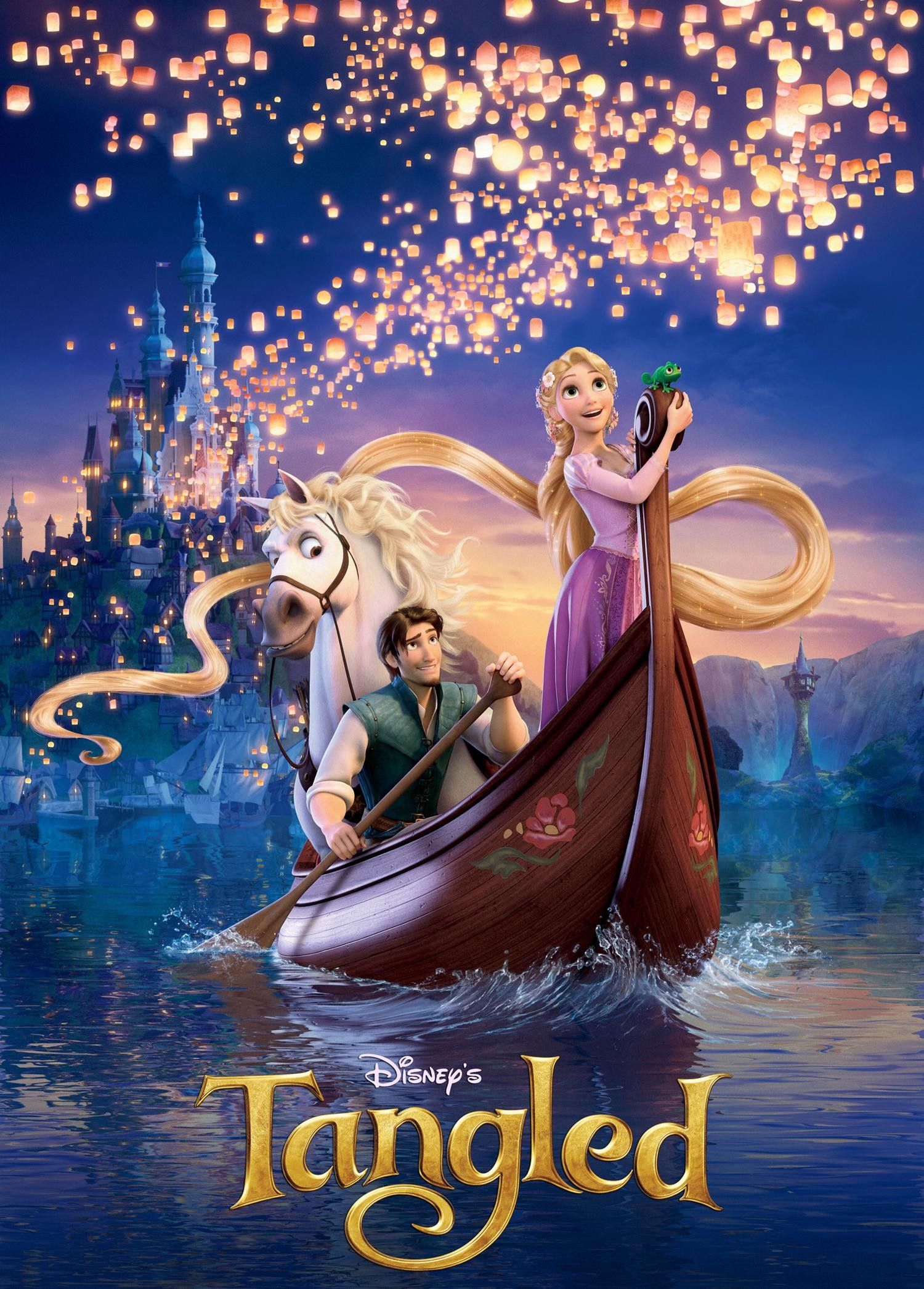 Rapunzel Flynn Maximus barca lanterne, 1500x2091 Full HD Verticale, Realme