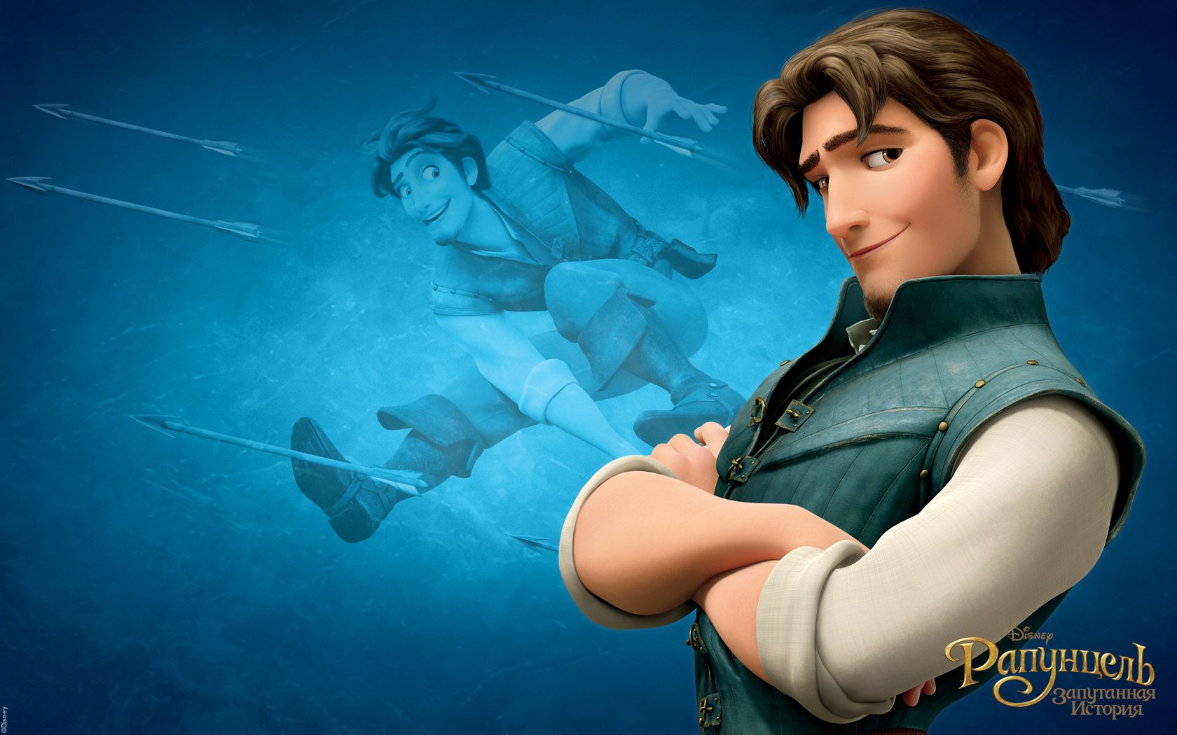 Flynn Rider Rapunzel, 1680x1050 HD Ready, Desktop