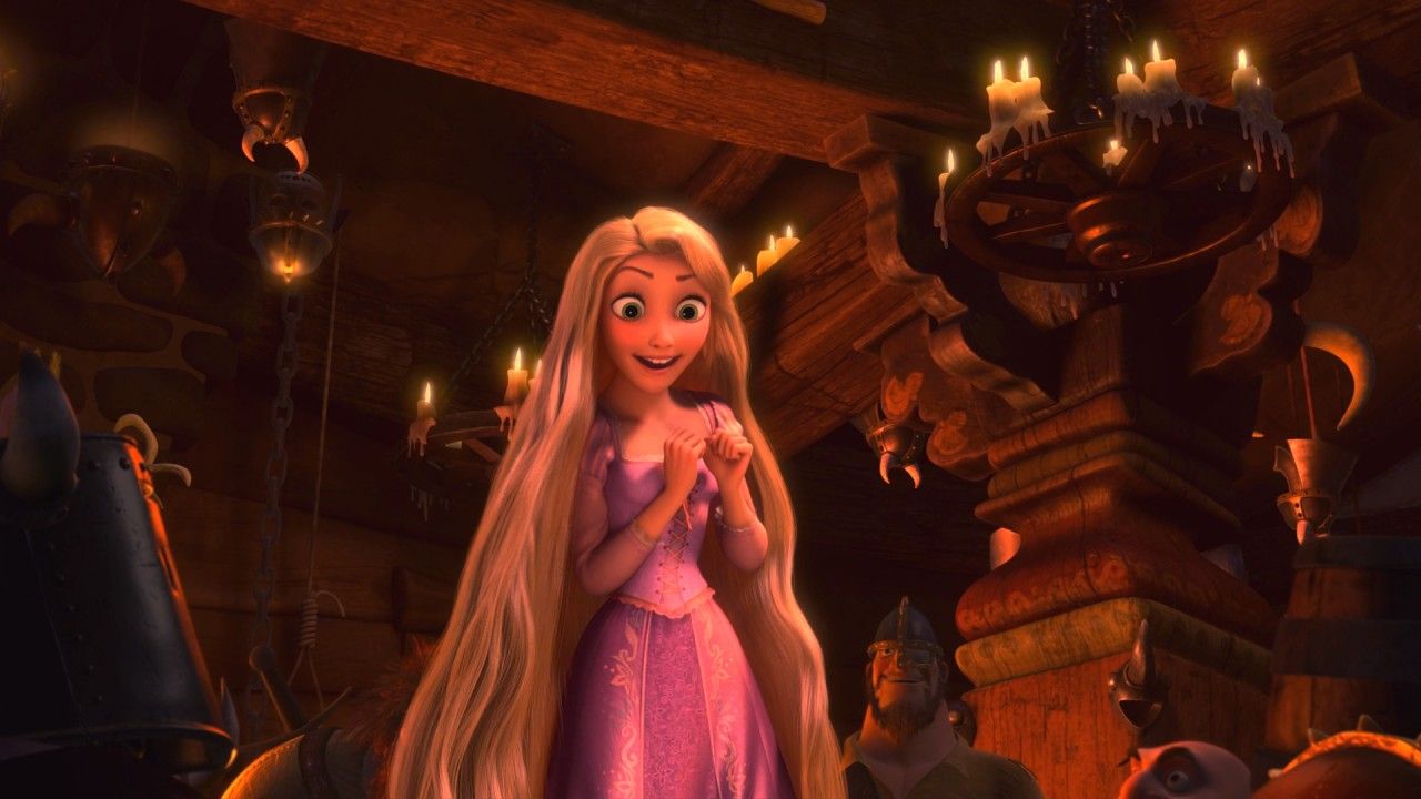 Rapunzel Tangled torre candele, 1280x720 HD, Desktop