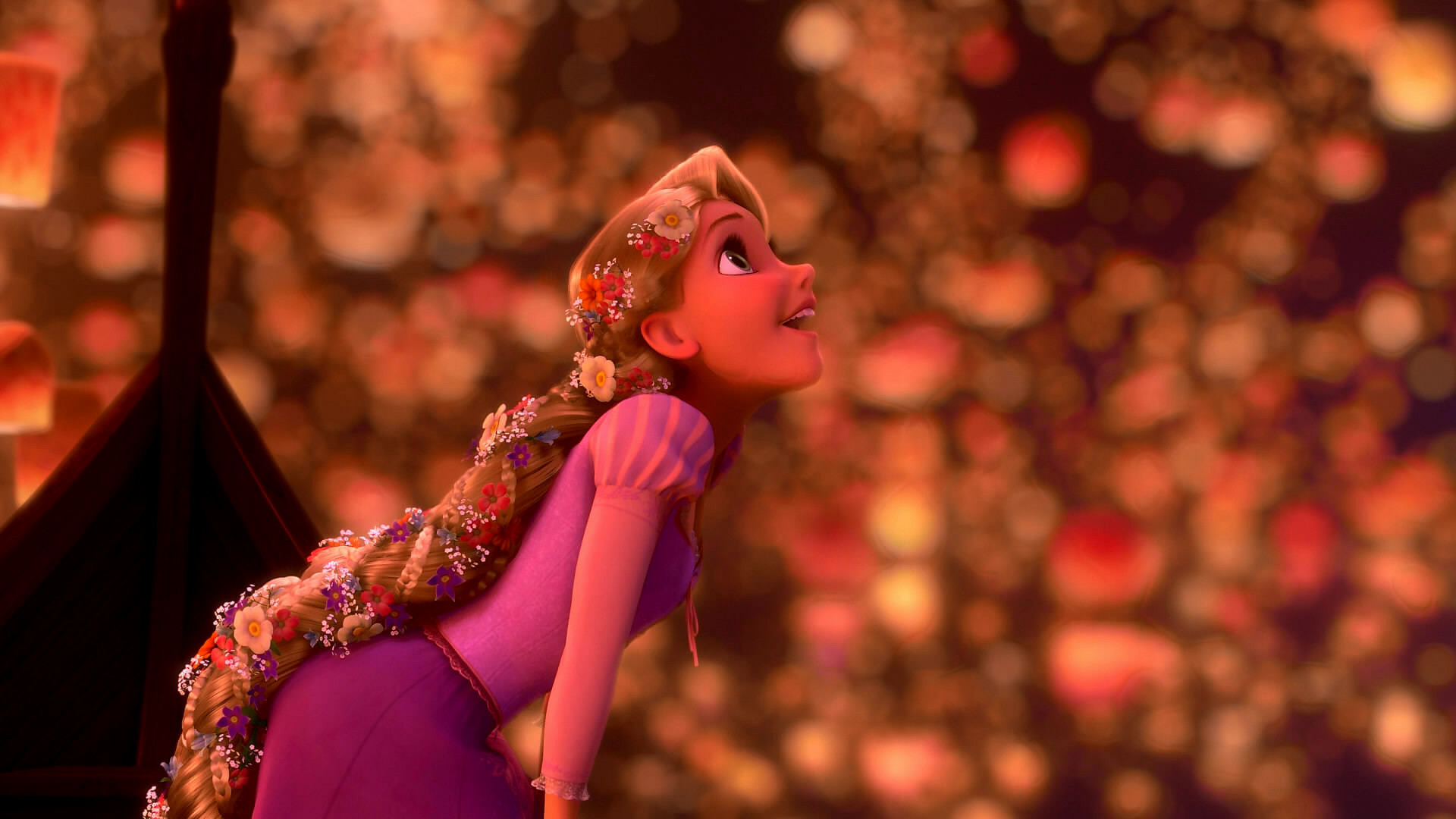 Rapunzel con lanterne, Tangled, 1920x1080 Full HD, PC Desktop