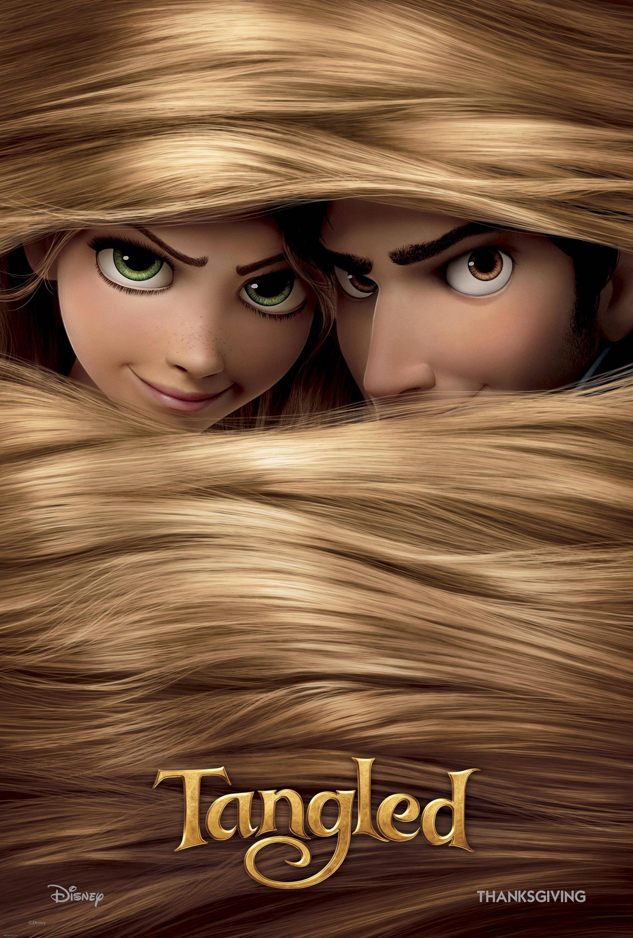 Rapunzel e Flynn tra capelli, 2136x3164 Verticale, Mobile