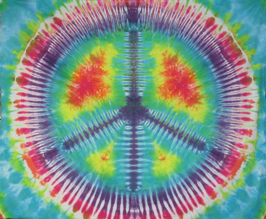 Simbolo pace tie dye colorato, 1024x843 HD, Desktop
