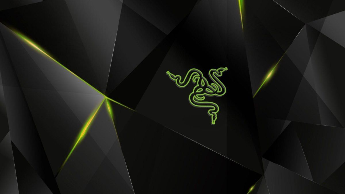 Logo Razer arcobaleno sfondo nero, 1131x707 HD, Desktop