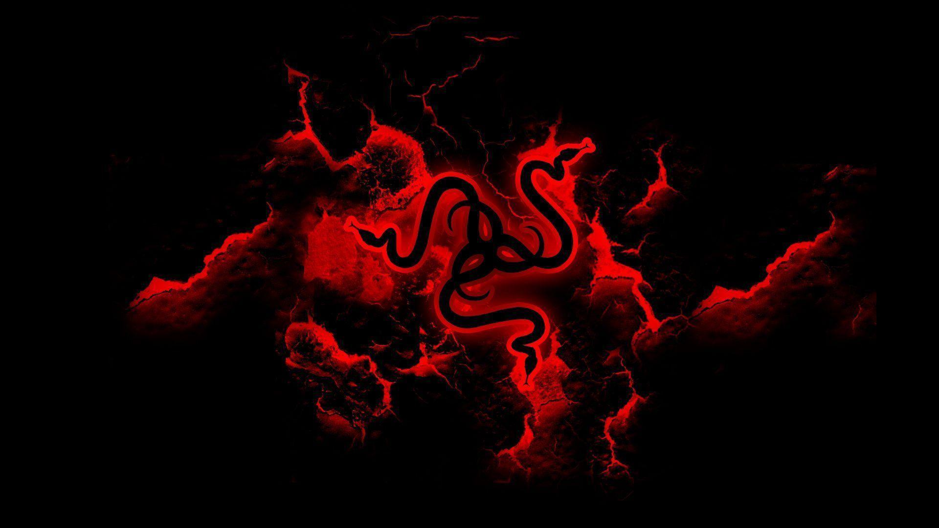 Logo Razer rosso fumo, 1920x1080 Full HD, PC