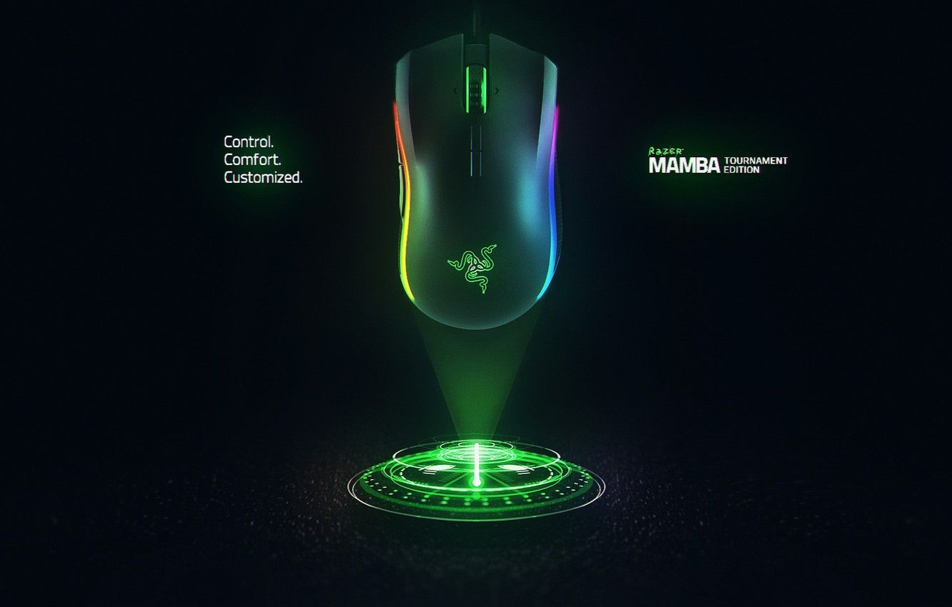 Mouse Razer Mamba RGB, 1332x850 HD, PC Desktop