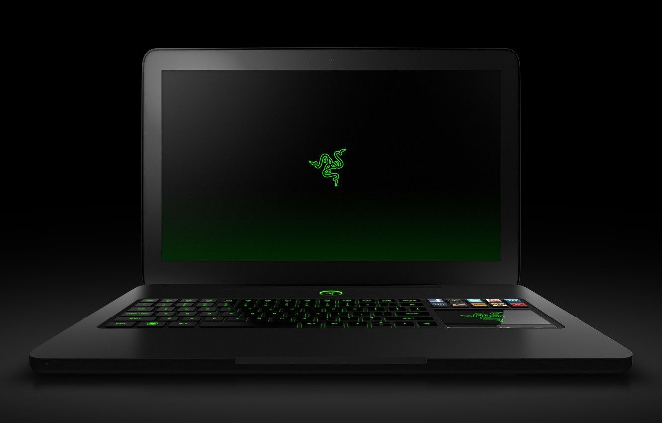 Laptop Razer Blade nero, 1332x850 720p, PC