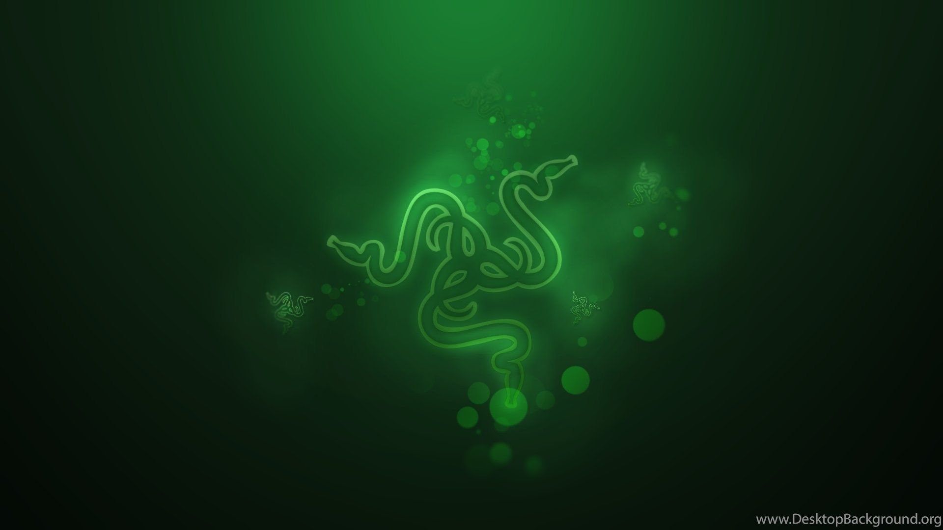 Logo Razer verde, 1920x1080 Full HD 1080p, PC Desktop