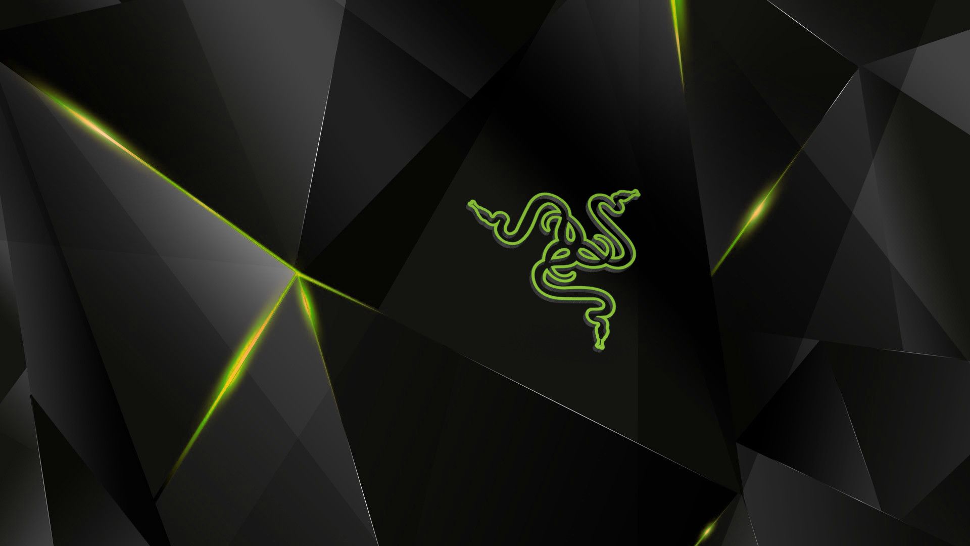 Logo Razer serpente verde, 1920x1080 Full HD, Desktop
