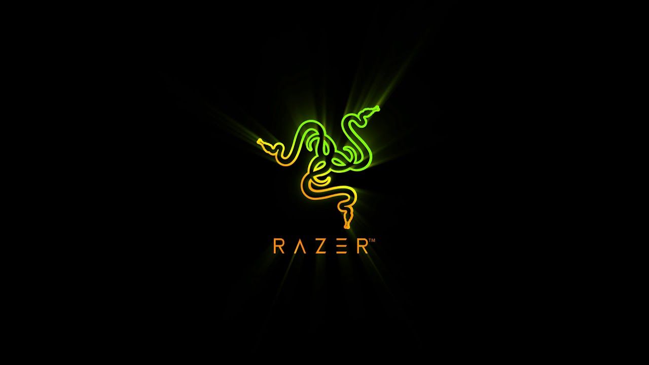 Logo Razer verde luminoso, 1280x720 HD, PC Desktop