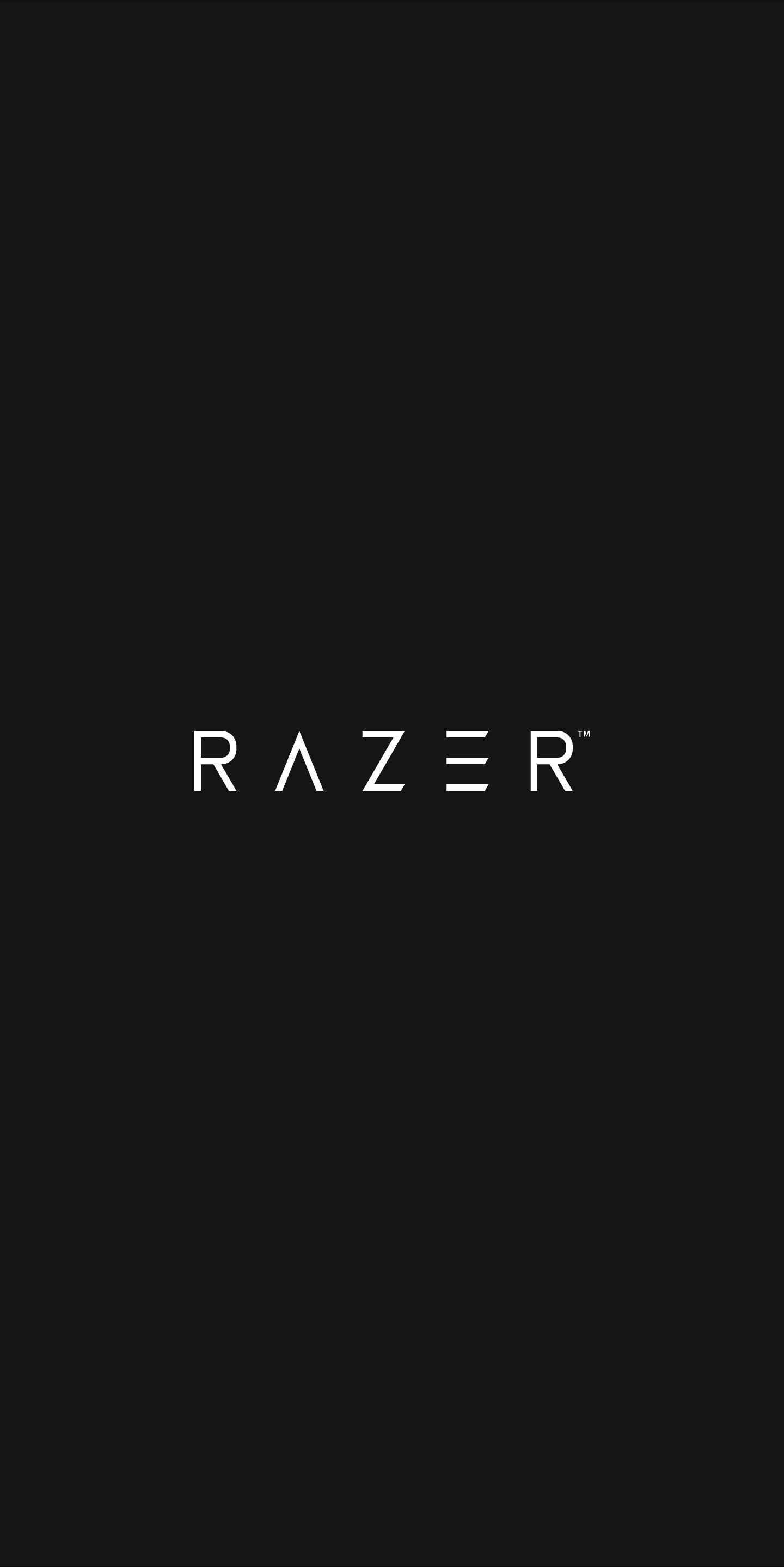 Logo Razer nero minimalista, 1440x2877 Verticale, Mobile