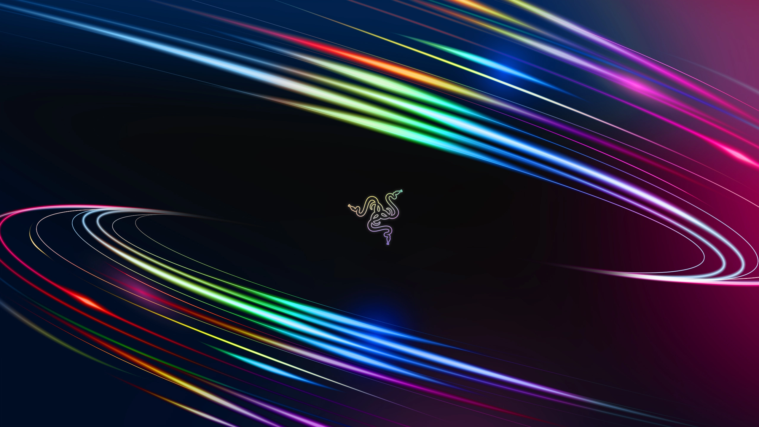 Logo Razer serpenti colorato, 3840x2160 Ultra HD, Monitor 4K