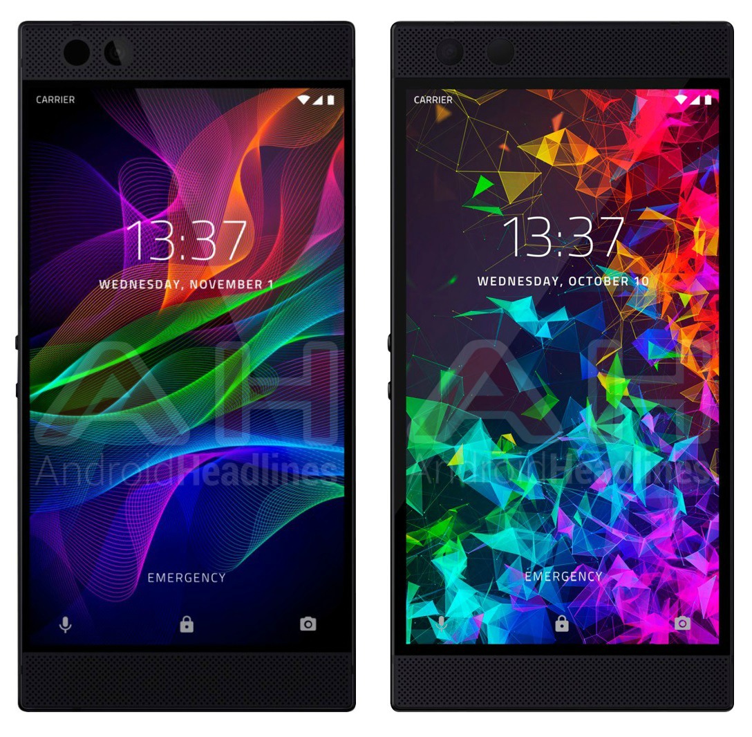 Razer Phone smartphone schermate colorate, 1088x1066 HD, PC