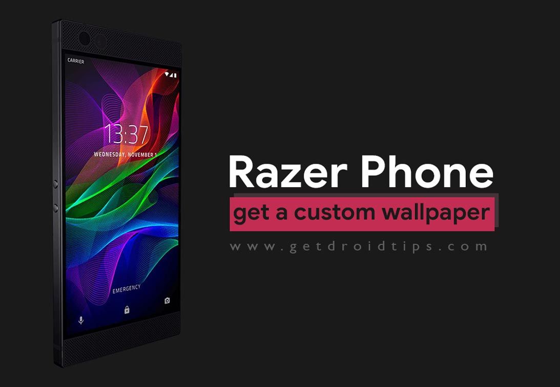 Razer Phone smartphone nero, 1093x757 HD, Desktop