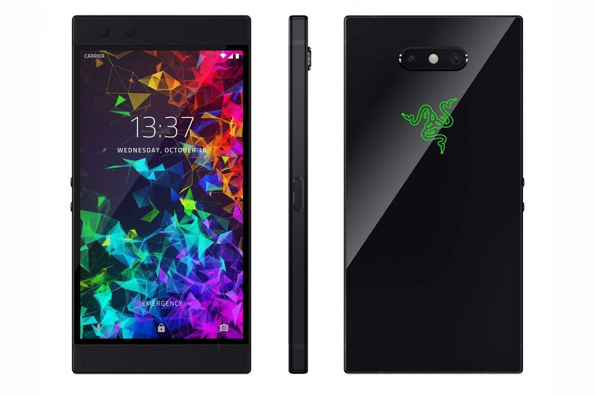 Razer Phone nero logo verde, 1200x800 HD, Laptop
