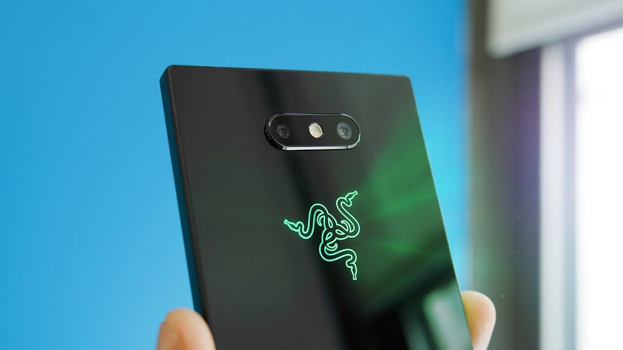Razer Phone logo verde, 1280x720 HD, Desktop