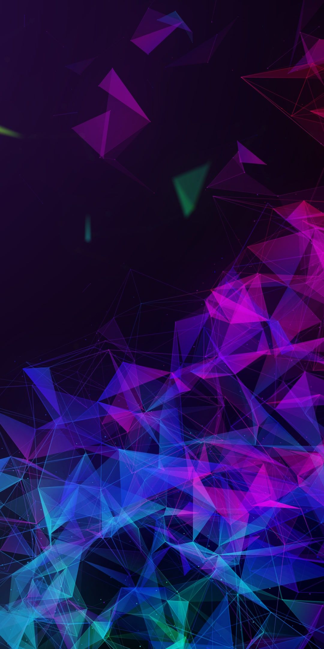 Forme geometriche astratte colorate, 1080x2160 Verticale, Mobile