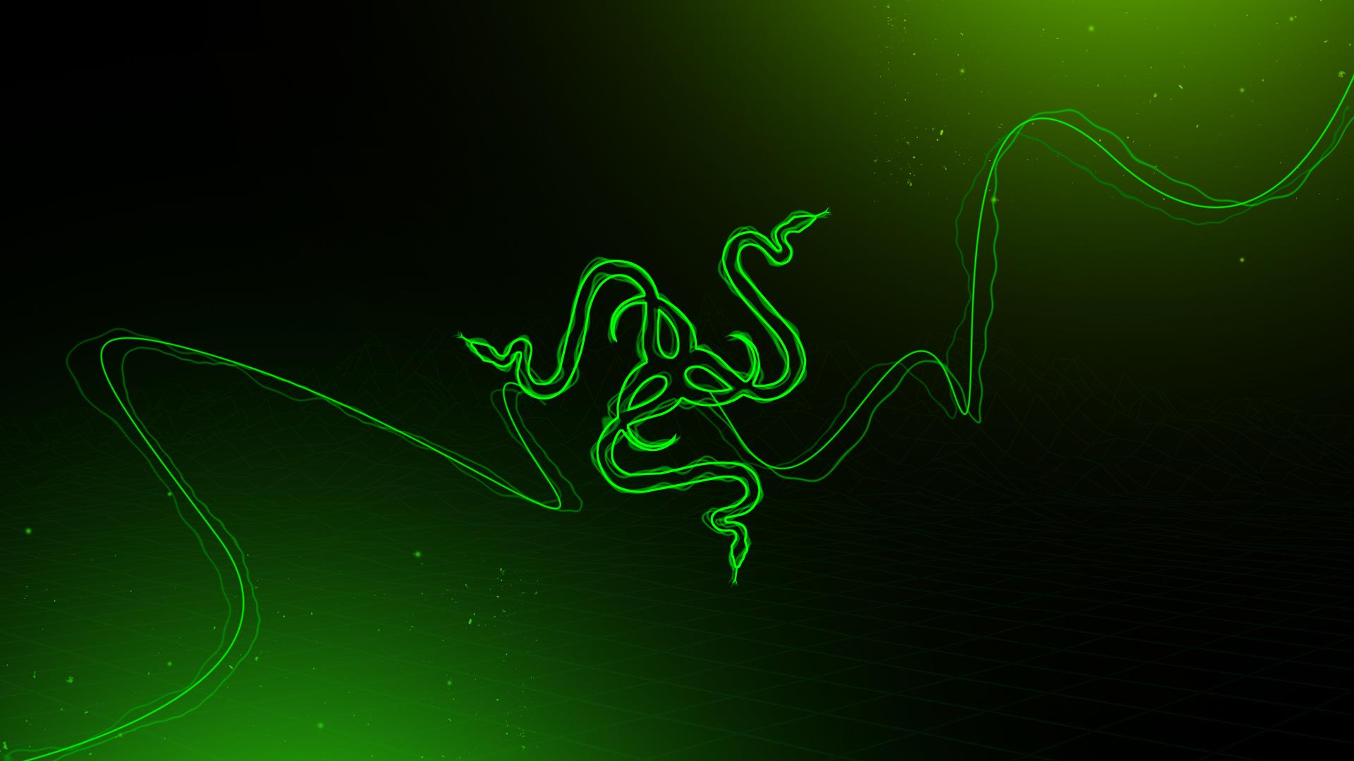 Logo Razer verde neon, 1920x1080 Full HD, PC