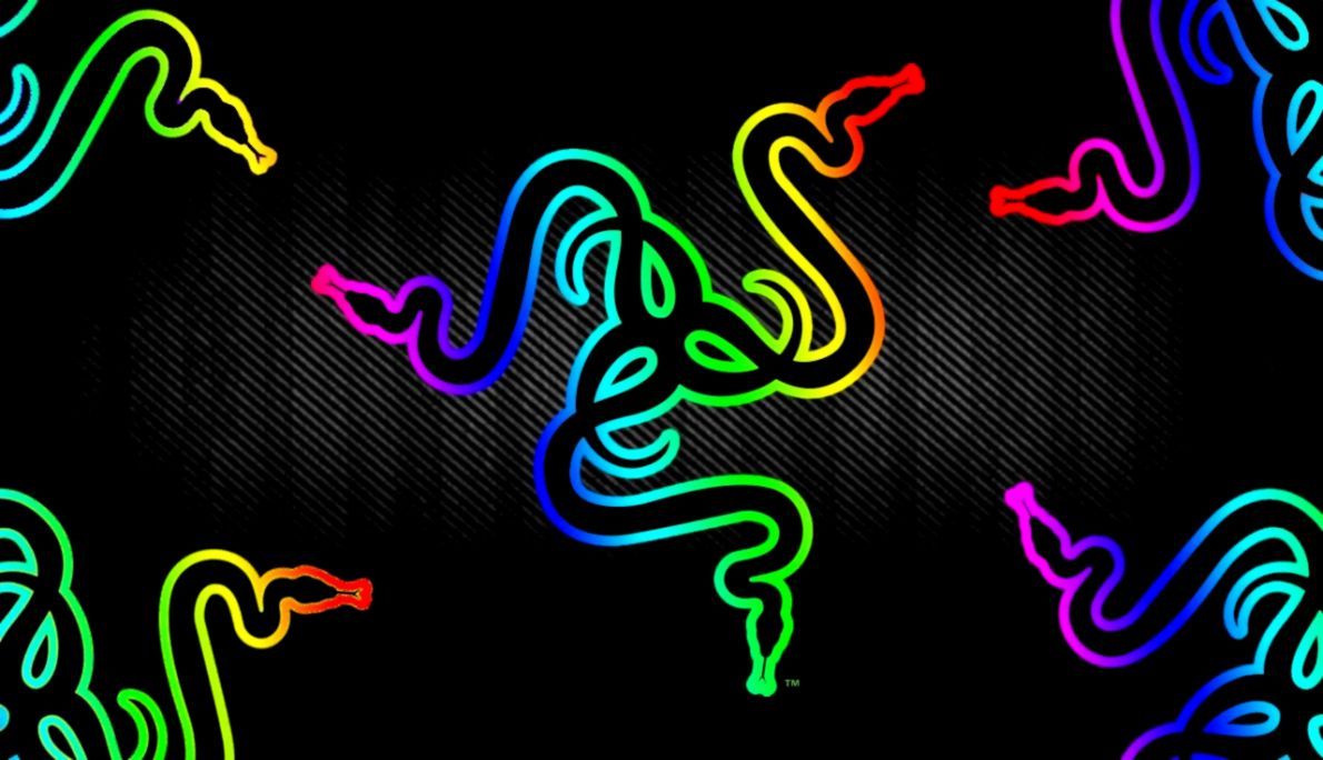 Logo Razer neon esagoni, 1920x1080 Full HD 1080p, PC Desktop