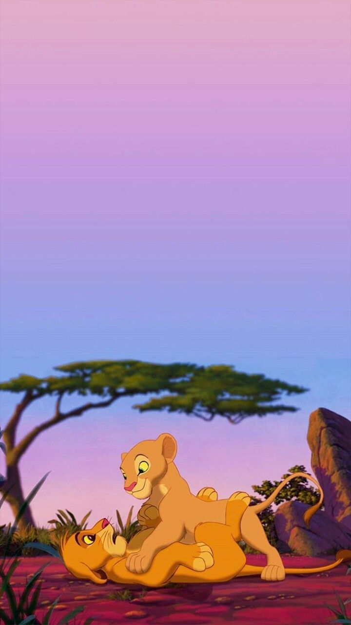 Simba e Nala, Il Re Leone, 720x1280 Verticale, Mobile