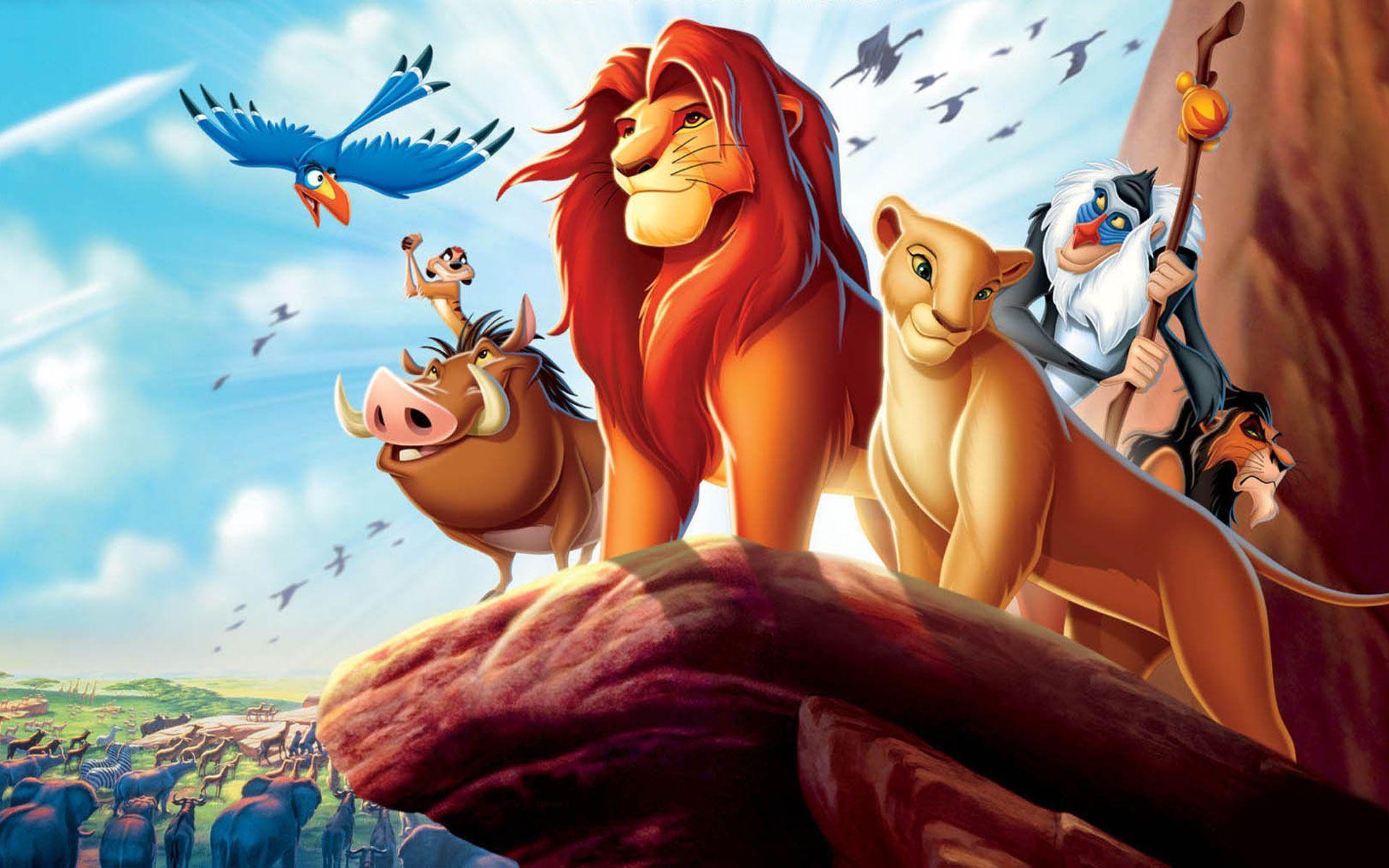 Il Re Leone personaggi Disney, classici d'animazione, 1920x1200 Full HD+ WUXGA, Desktop