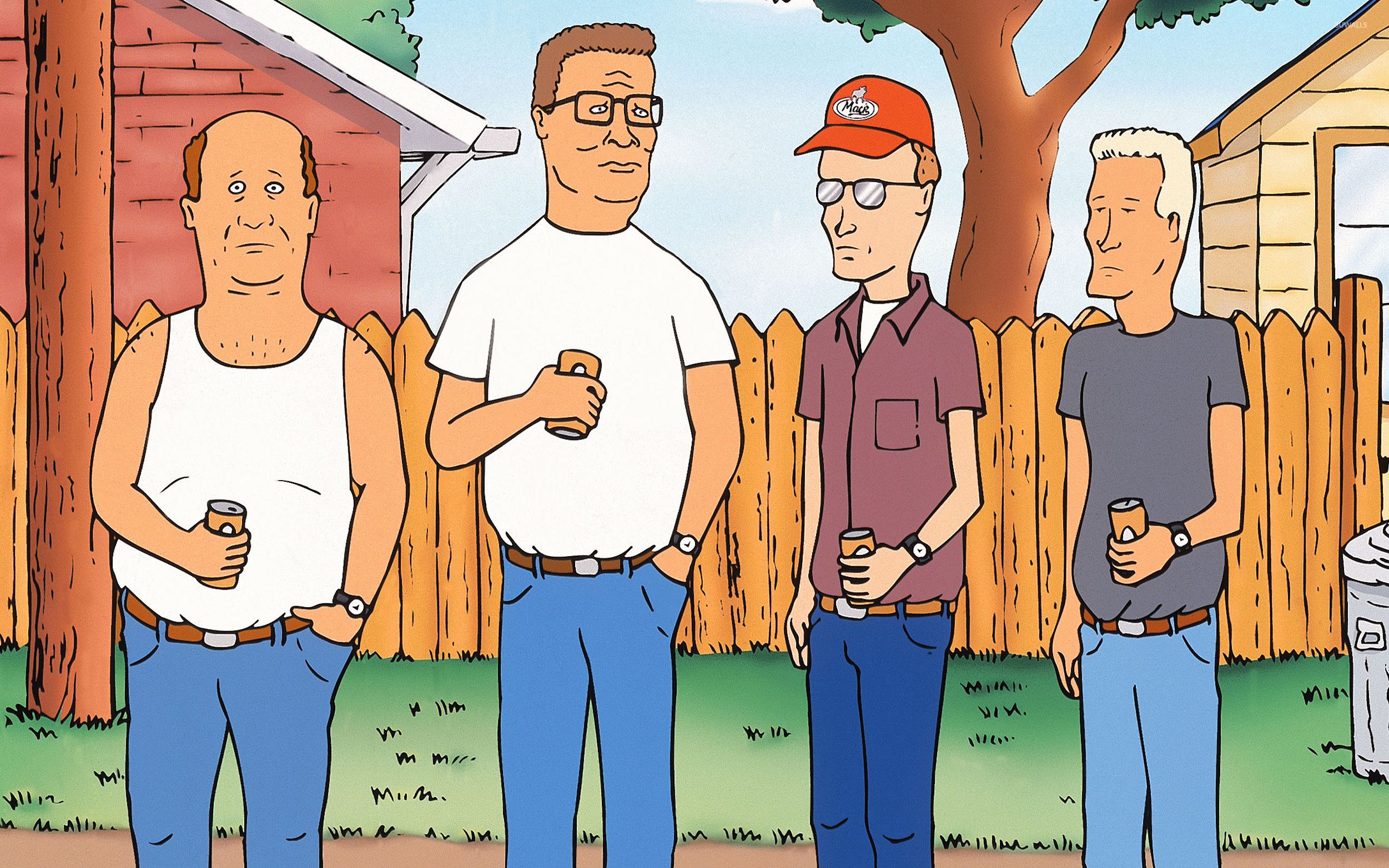 King of the Hill personaggi cortile, 2560x1600 WQXGA, Desktop