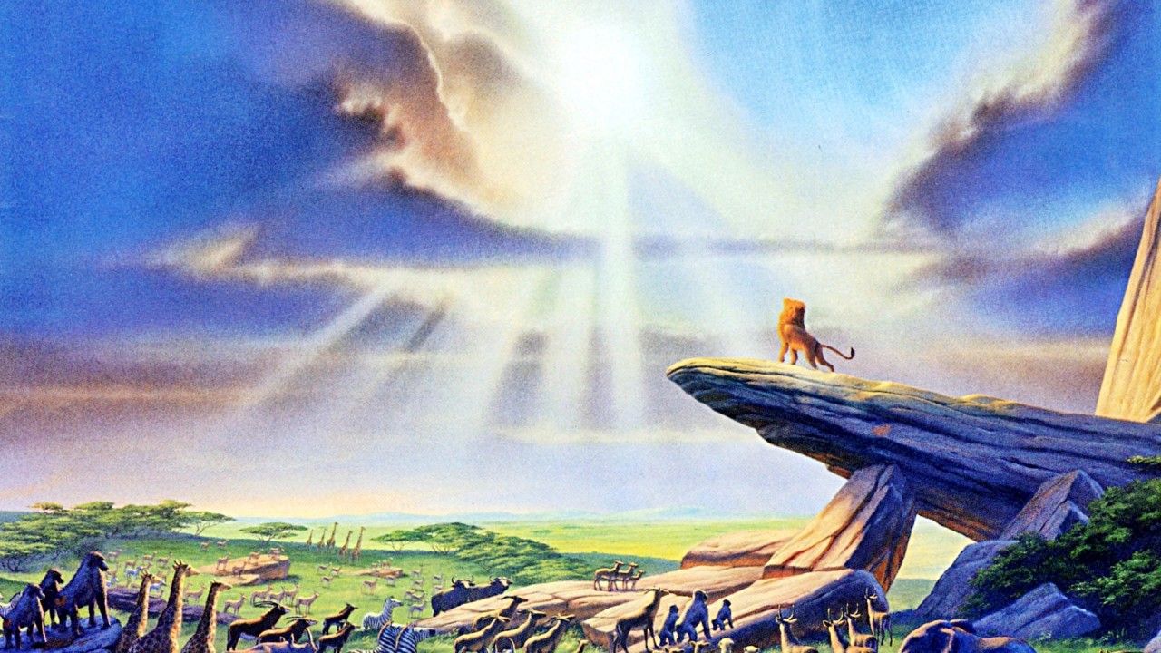Il Re Leone, Simba su roccia, 1280x720 HD, Desktop
