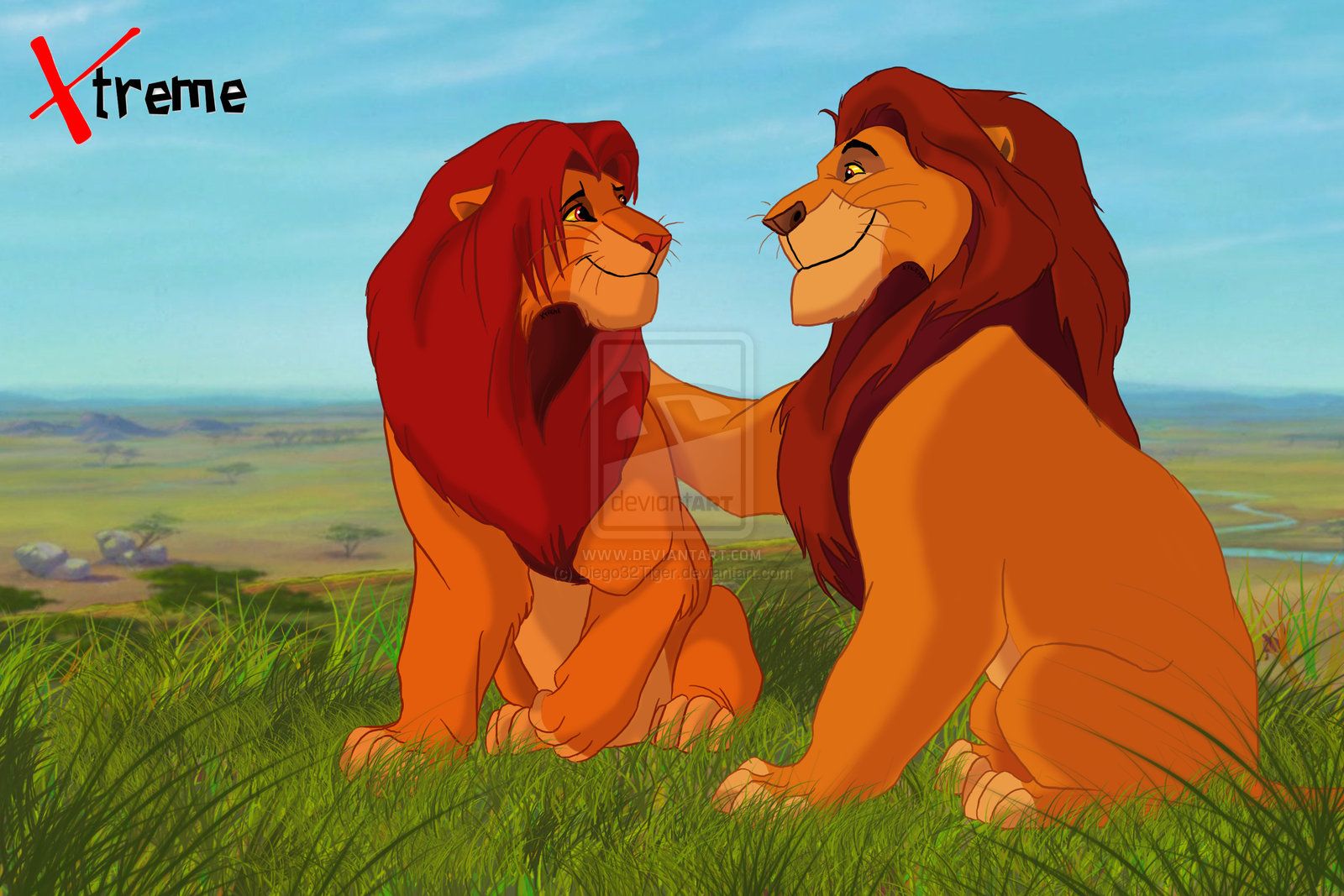 Il Re Leone Mufasa e Simba, 1600x1067 HD Ready, Desktop
