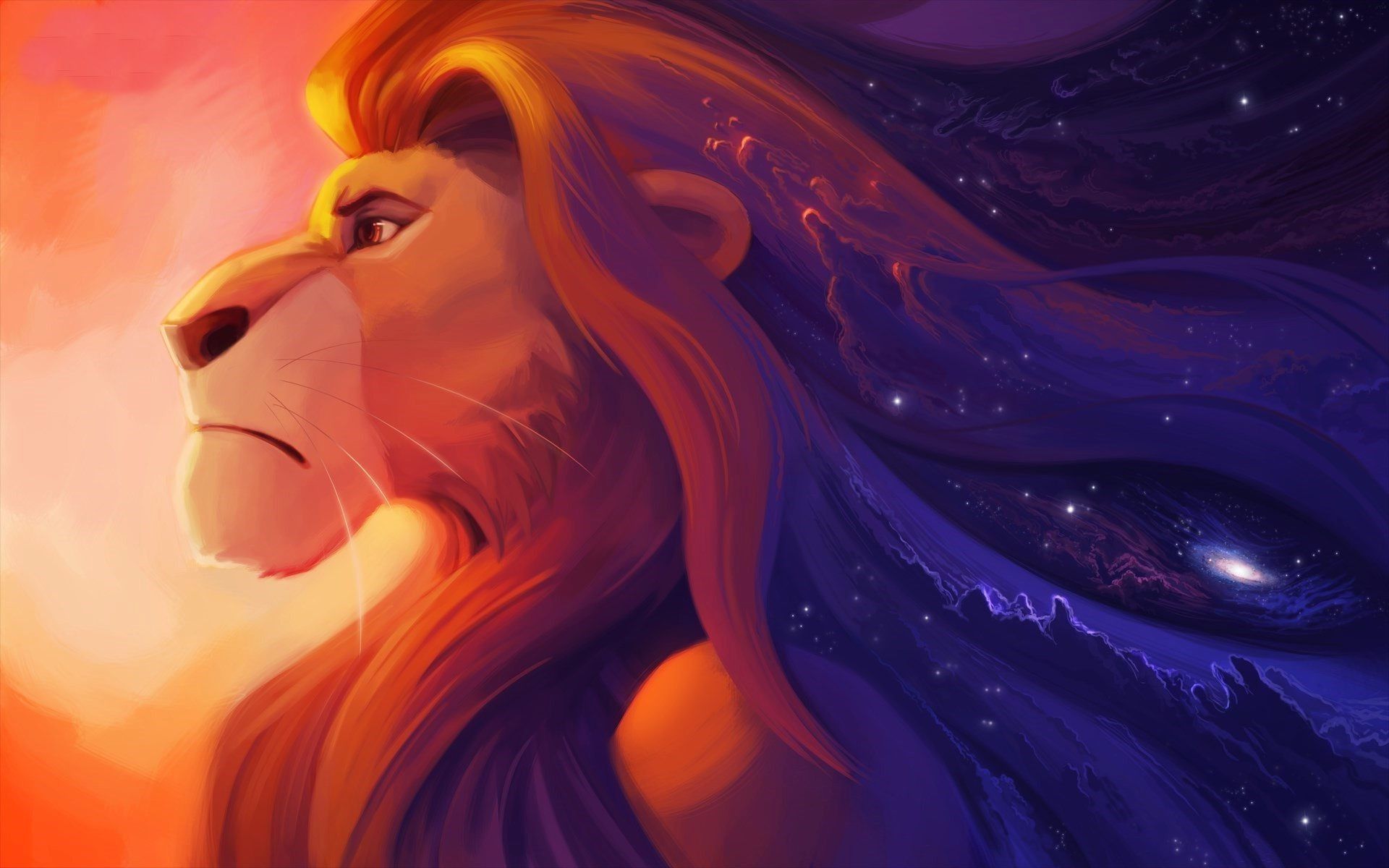 Mufasa Re Leone stelle, 1920x1200 WUXGA, iMac