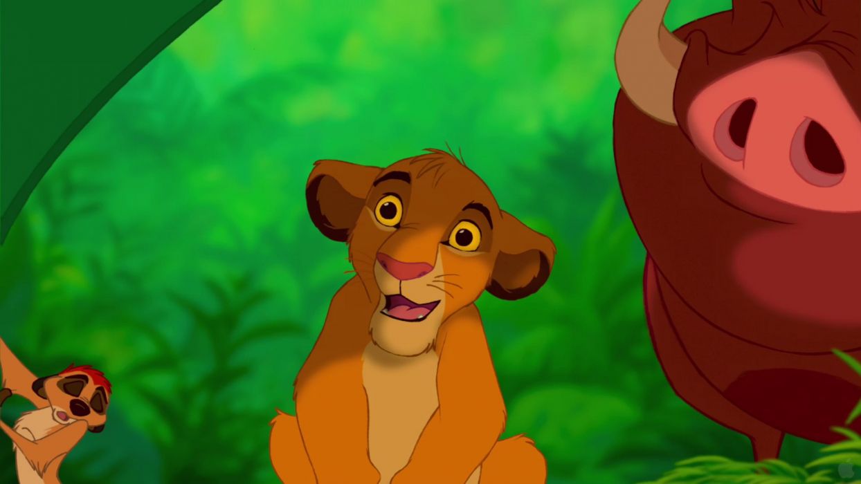 Simba Pumbaa Il Re Leone, 1244x700 HD, Laptop