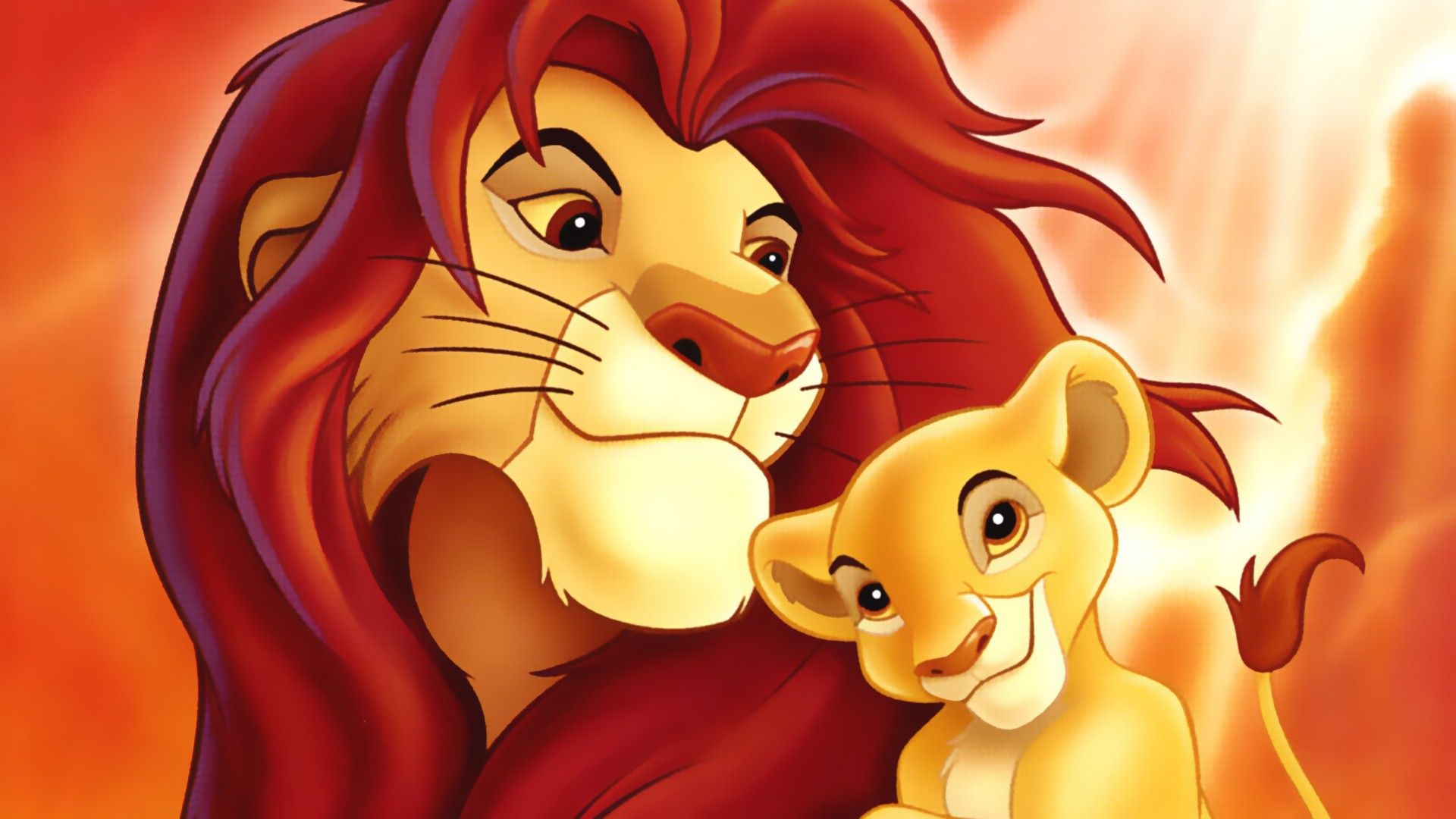 Mufasa e Simba, Re Leone, 1920x1080 Full HD, Desktop
