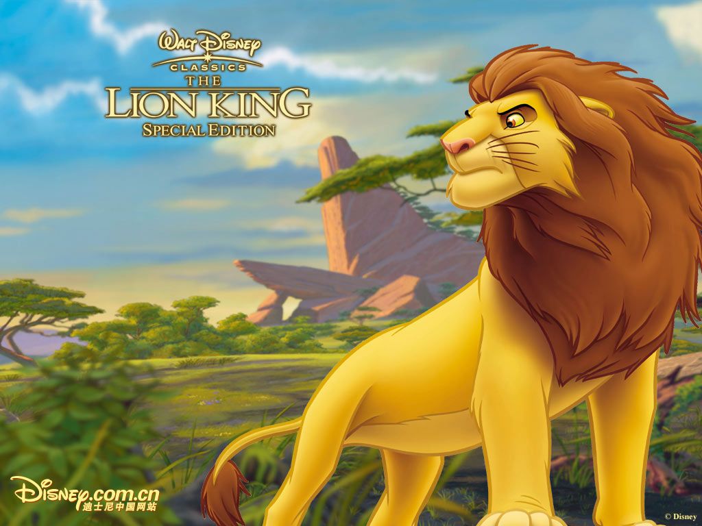 Simba, Il Re Leone, 1024x768 HD, PC Desktop