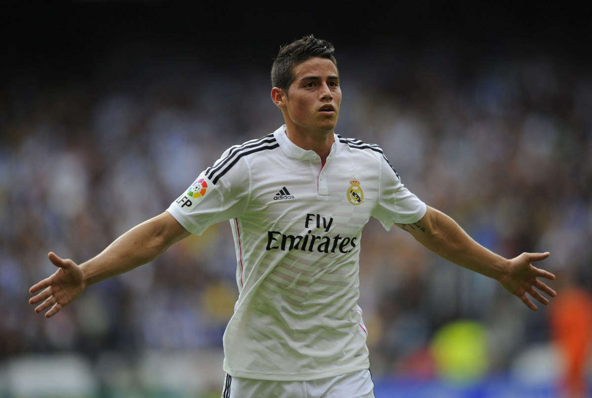 James Rodriguez Real Madrid, Liga spagnola, 1200x807 HD, PC