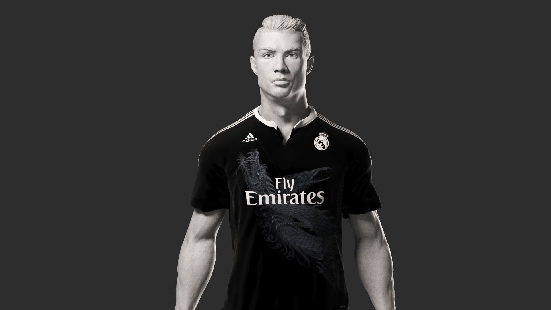 Cristiano Ronaldo Real Madrid collage, CR7, 1920x1080 Full HD 1080p, Desktop