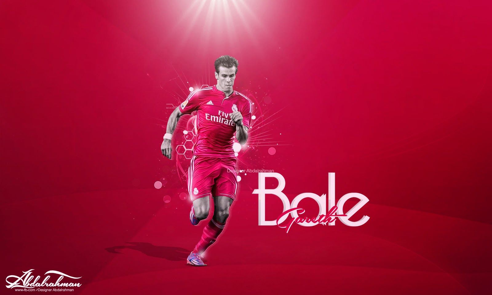 Gareth Bale Real Madrid rosa, 1600x960 900p, Desktop